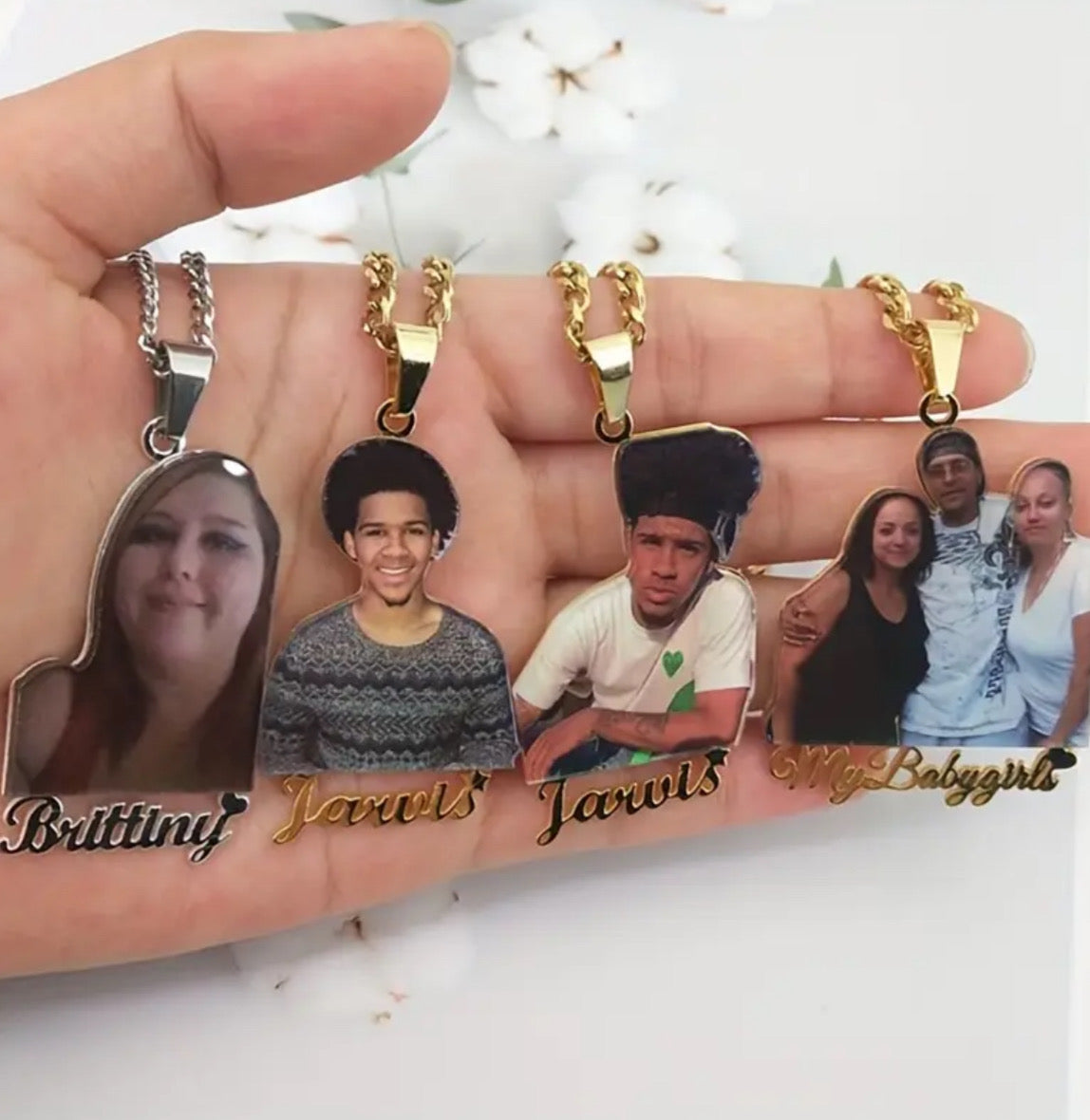 Personalized Photo Neclace